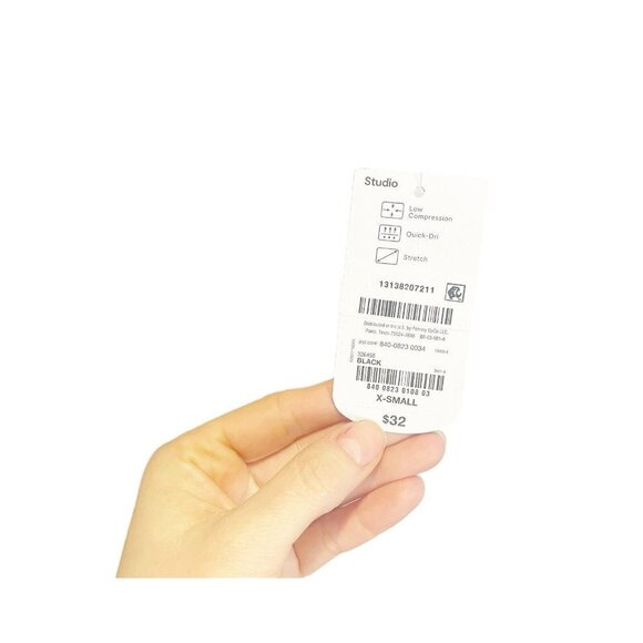 Xersion Capri Pants Studio Legging Size XS Black New With Tag NWT High Waist - Picture 6 of 6